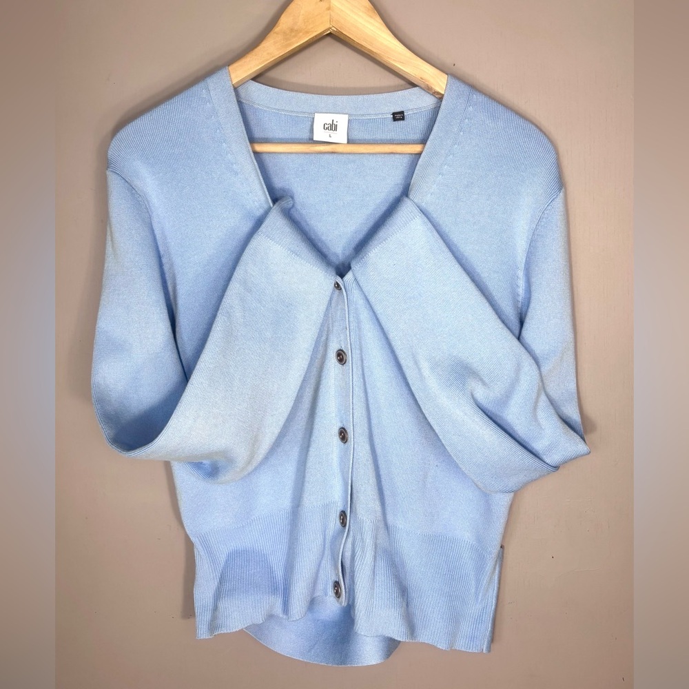 CABI Cut Out Cardigan LARGE